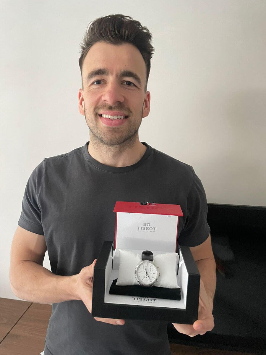 Winnaar Michaël - Tissot Carson